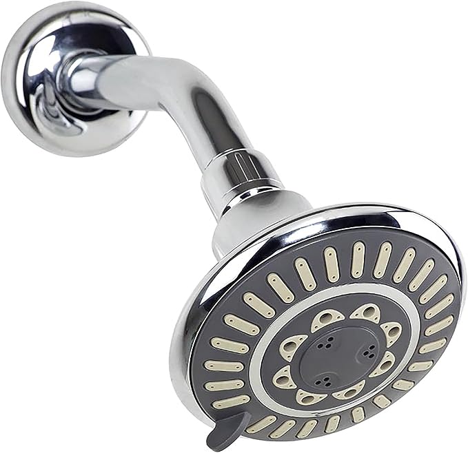 5 Function Fixed Deluxe Shower Head