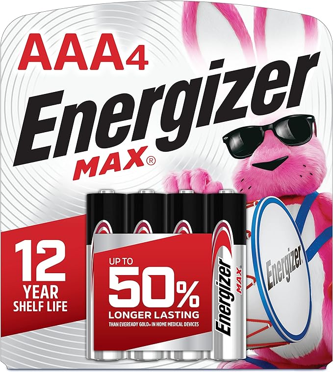 AAA Batteries Energizer Max