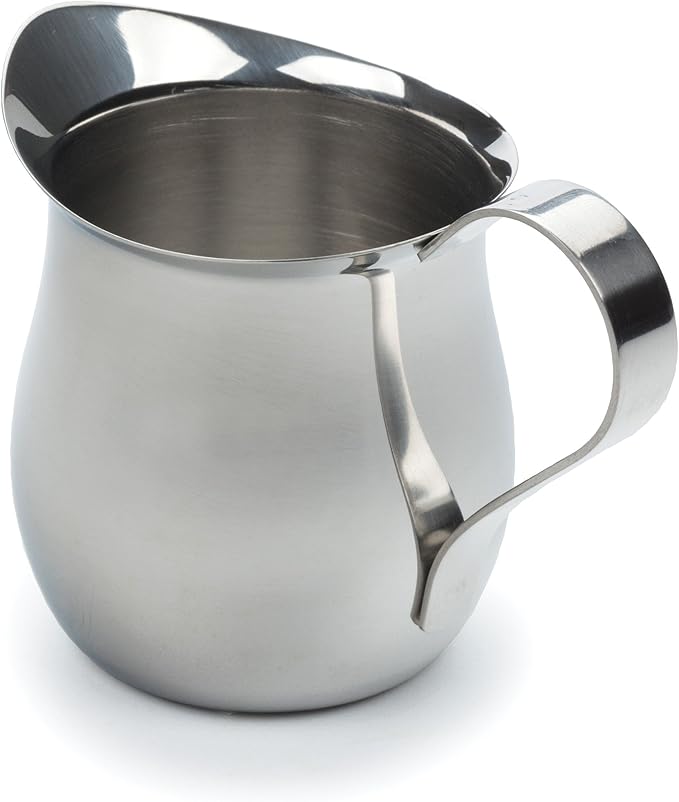 Espresso Pitcher/Creamer | 3 oz | Stainless Steel | RVSP