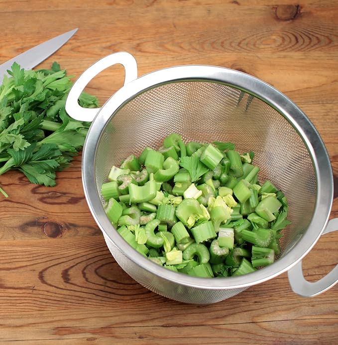 Mesh Basket | Strainer Colander | Stainless Steel | RSVP