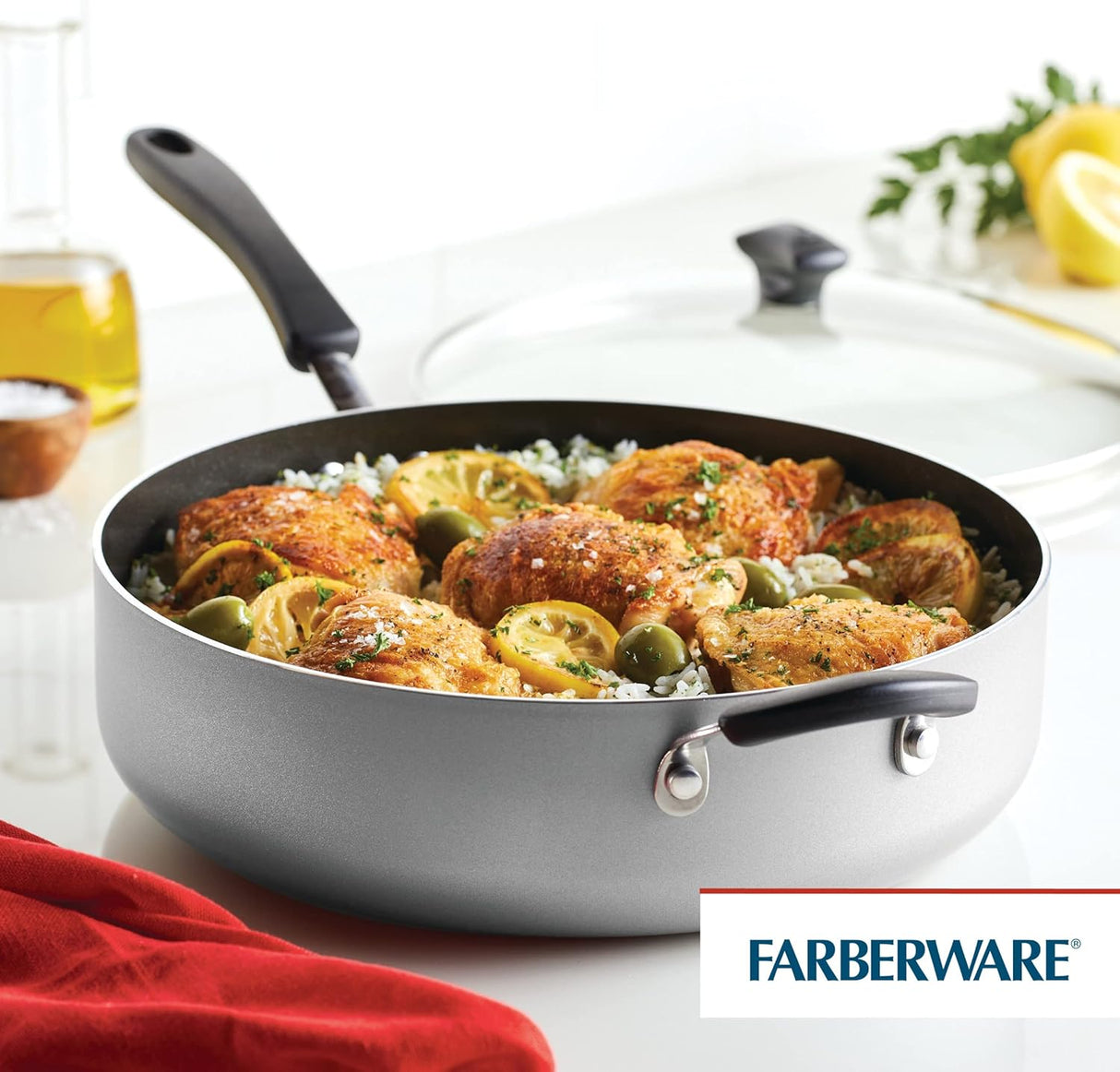 Nonstick Jumbo Cooker 6QT Farberware