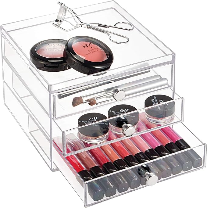 3 Drawer Slim Clear Inter Design