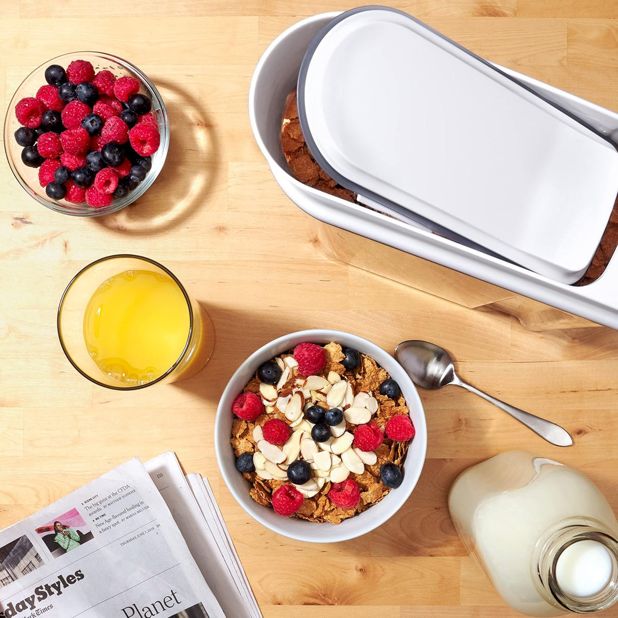 OXO Cereal Dispenser POP | Clear | 4.2 Litre | Good Grips