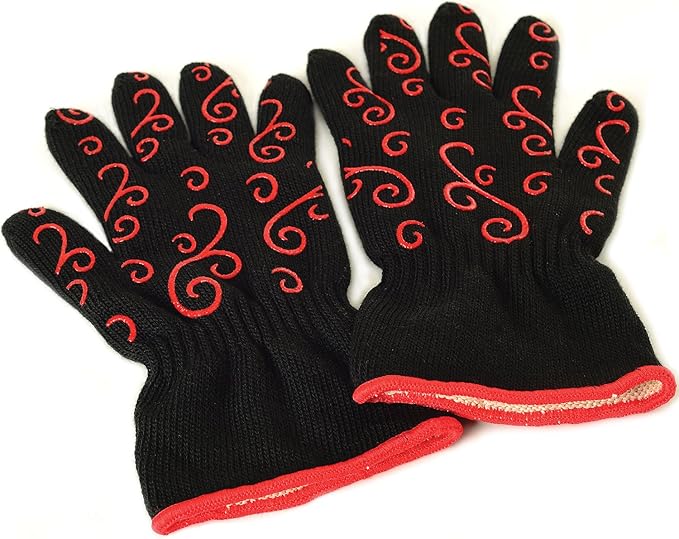 Norpro Oven Gloves Set of 2 | Heat Resistant & Non-Slip Grip