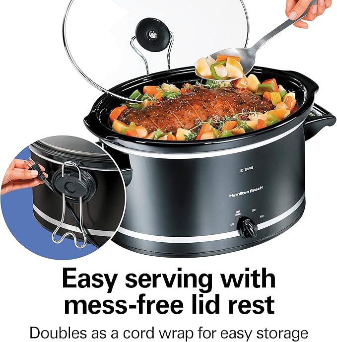 Slow Cooker 8QT Hamilton Beach