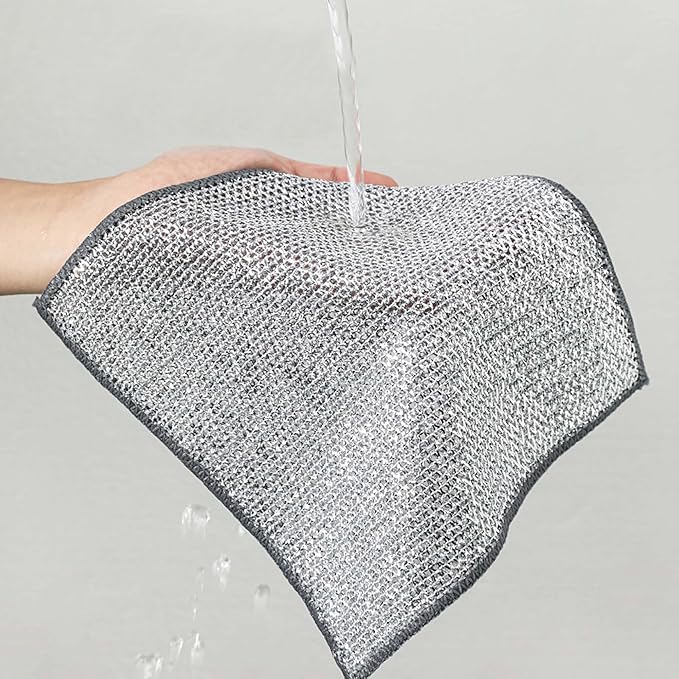 Non-Scratch Wire Cleaning Cloths 6PK