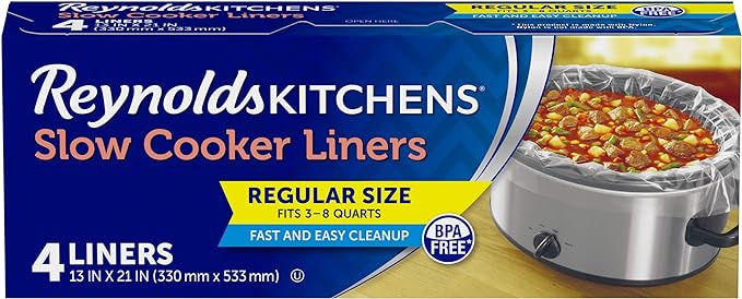 Slow Cooker Liners Reynolds
