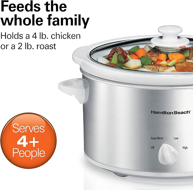 Slow Cooker 4QT Hamilton Beach