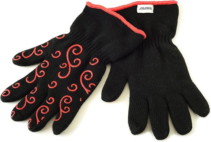 Norpro Oven Gloves Set of 2 | Heat Resistant & Non-Slip Grip