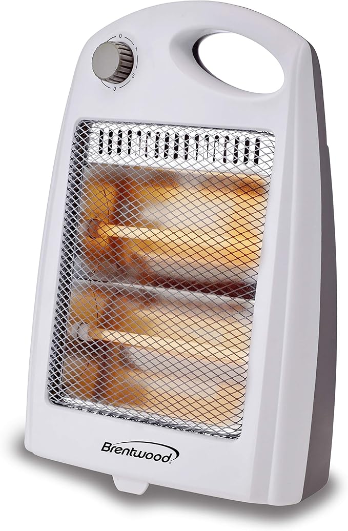 Brentwood Portable Quartz Heater | 800W | H-Q801W