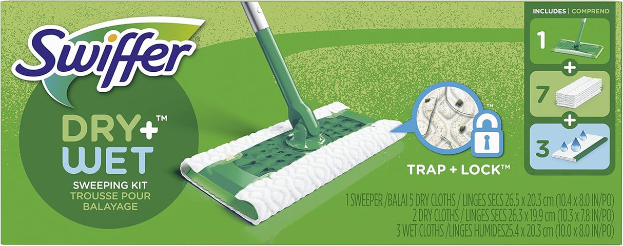 Swiffer Dry+Wet Sweeping Kit