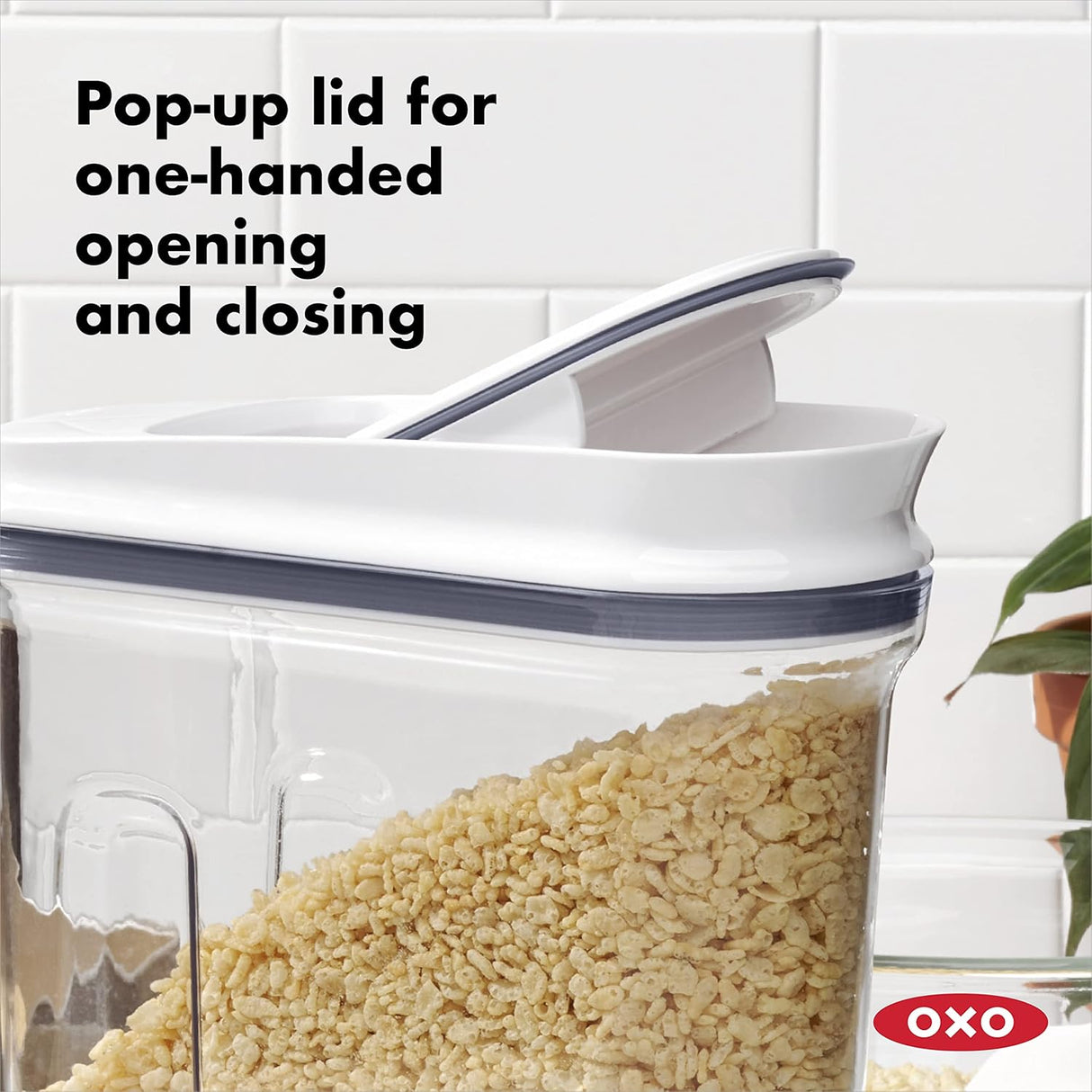 OXO Cereal Dispenser POP | Clear | 4.2 Litre | Good Grips