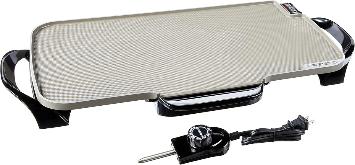 Electric Griddle w/Removable Handle (23" x 12") Presto