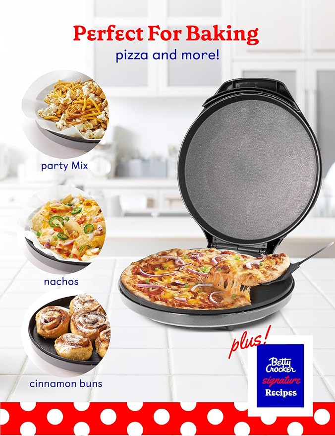 Pizza Maker (K) Grey Betty Crocker