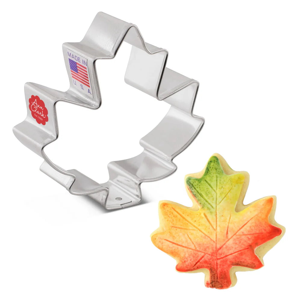 Small Maple Leaf Cookie Cutter 2.75"