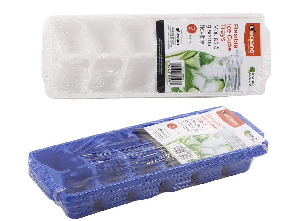 Flexible Ice Cube Trays 2PK