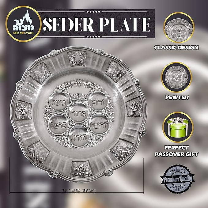 Seder Tray Ner Mitzvah