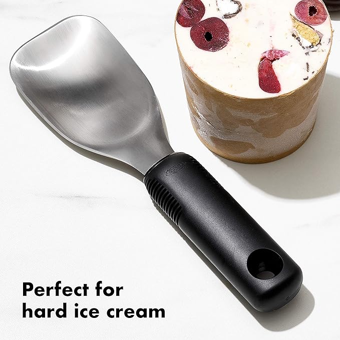 Ice Cream Spade/Scoop | Stainless Steel | Black | 209 g | OXO Good Grips