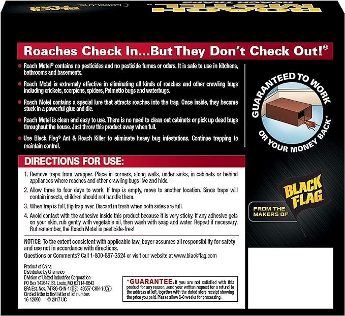 Roach Motel Black Flag