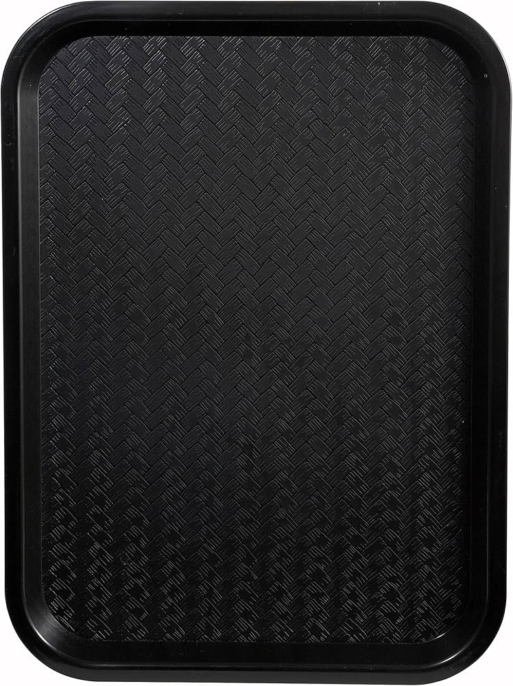 Serving Tray Black Winco