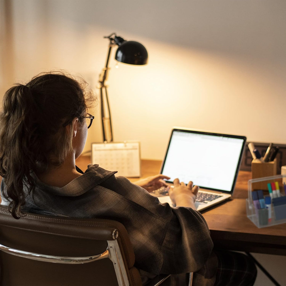 Cosmetic and Jewelry Organizer | 4‑Compartment | Clear | Simplify