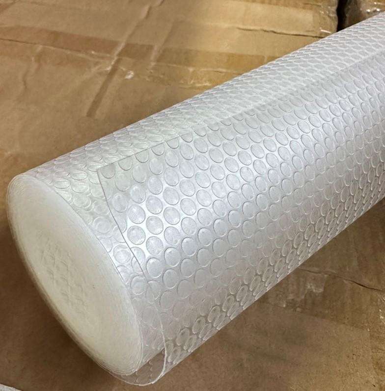 Clear Circle Shelf Liner 48" x 10'