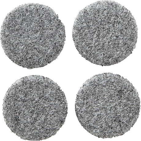 Felt Pads Grey Round 1-1/2 inch Scotch
