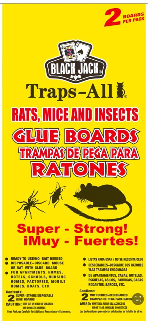 Glue Board 2PK Black Jack