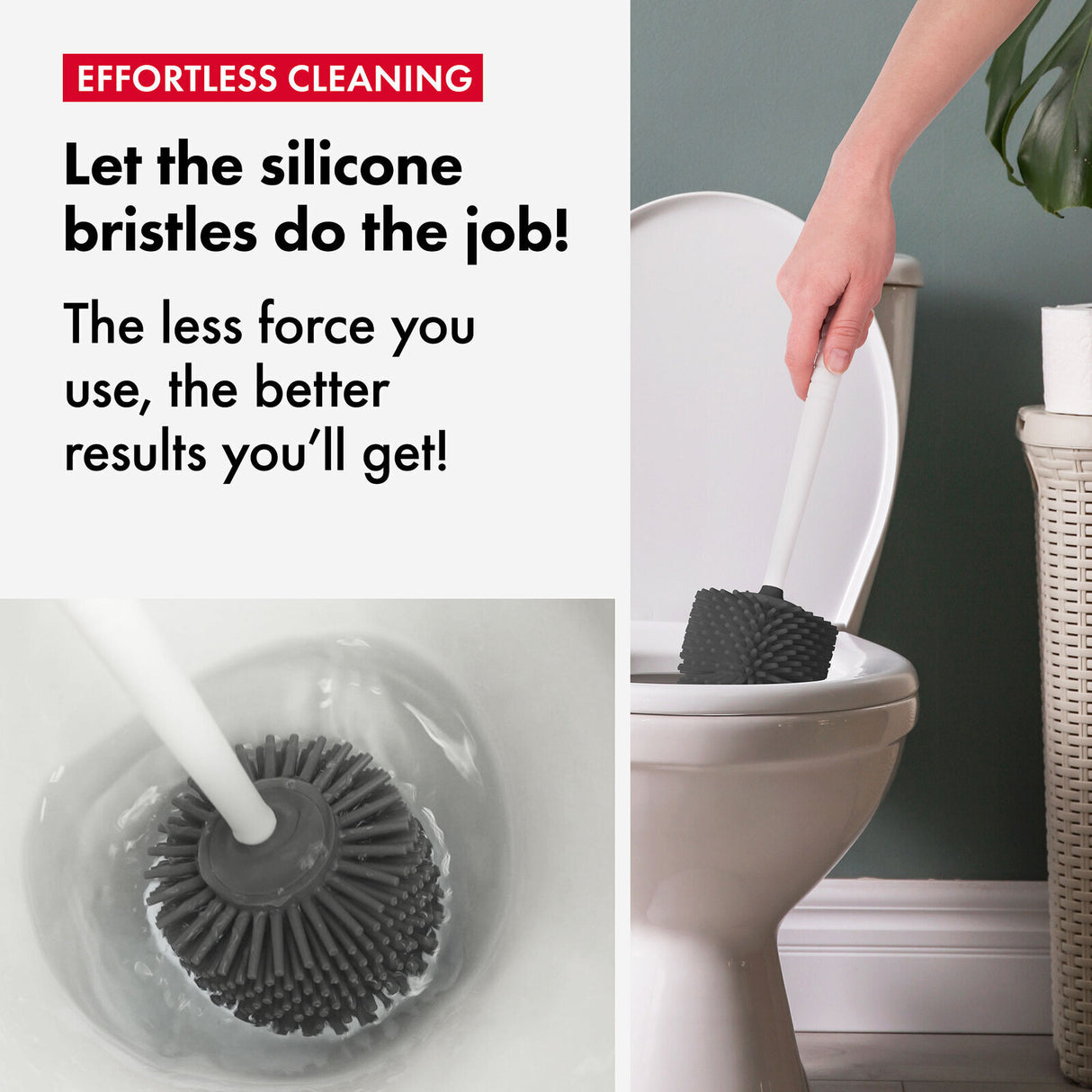 Silicone Toilet Brush Tyroler