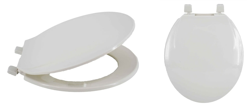 Round Plastic Toilet Seat 17" Uniware