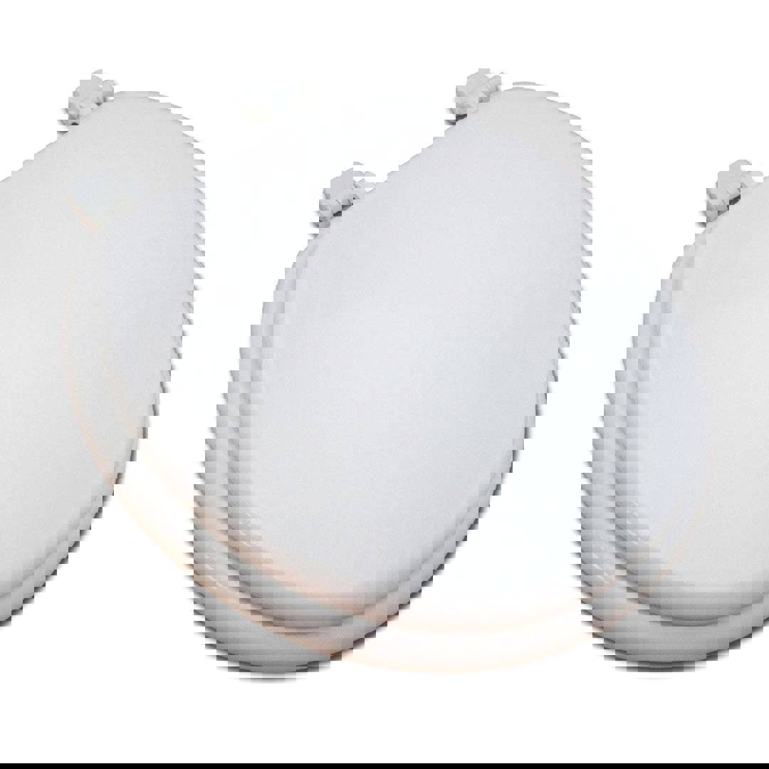 White Wood Toilet Seat Round Jones Stephens