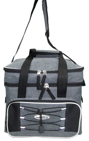 Insulated 16 Can Dual Compartment Cooler