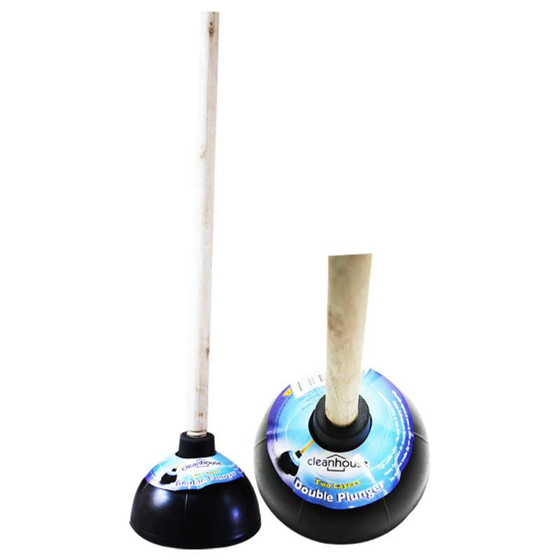 Toilet Plunger | Two Layers Double Plunger | Cotton Valley