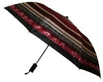 Folded Umbrella Straight Prints 45" Conch