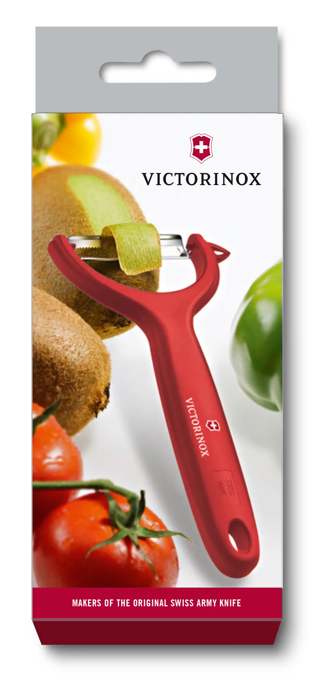 Tomato & Kiwi Peeler | Serrated Blade | Red | Victorinox