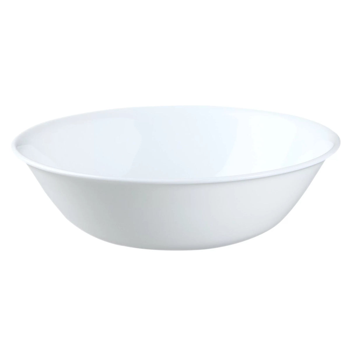 Round Serving Bowl 8 inch Frosty White