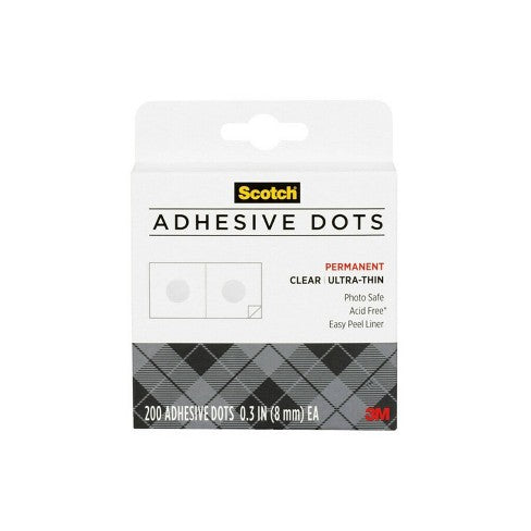 Adhesive Dots Permanent 8mm Scotch