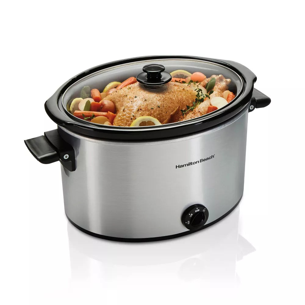 Hamilton Beach 10 Qt Slow Cooker | Large Oval Crock