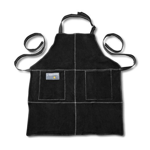 Outset Leather BBQ Grill Apron | Heavy-Duty & Flame-Retardant