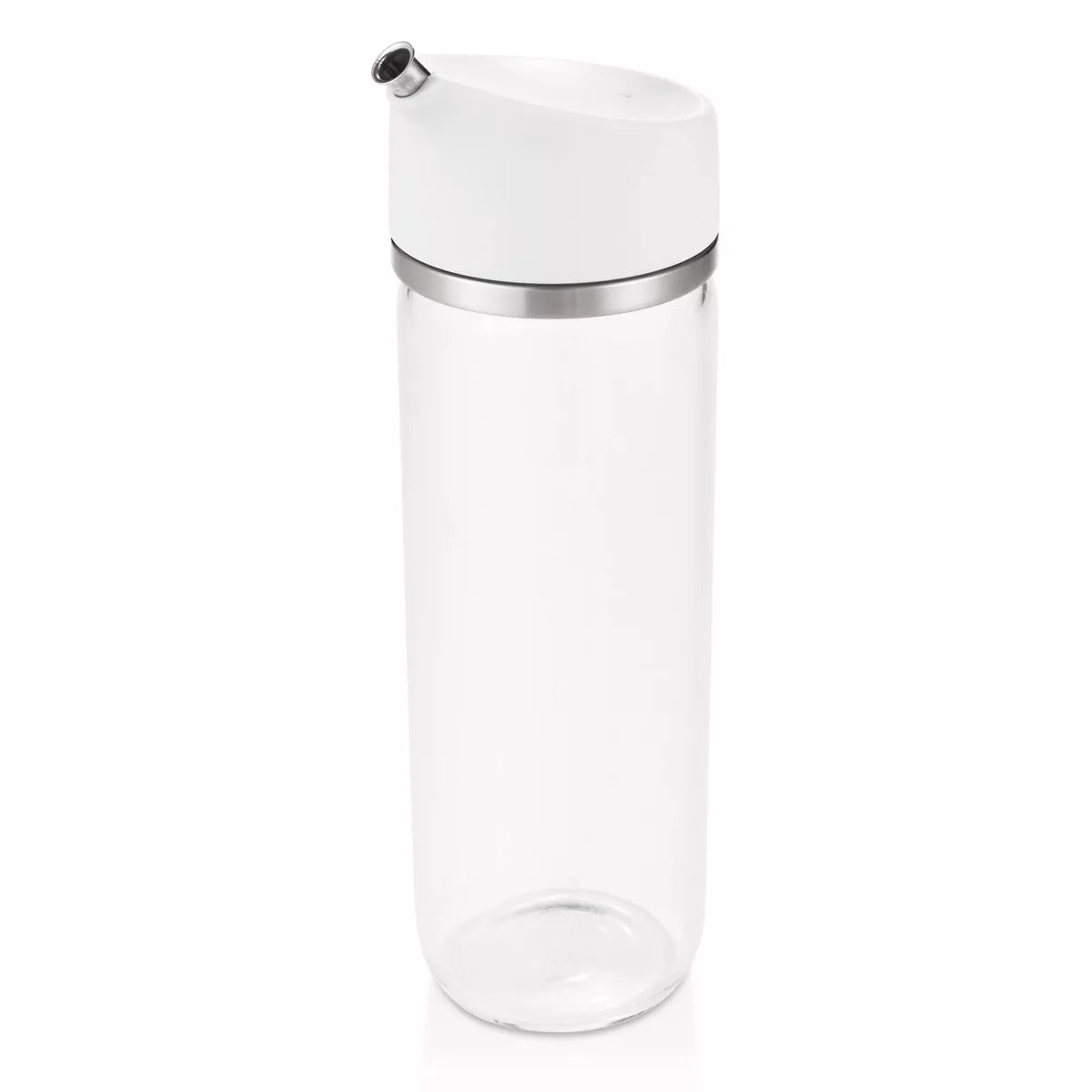 Glass Oil Dispenser | Precision Pour | 12 oz / 355 mL | White | OXO