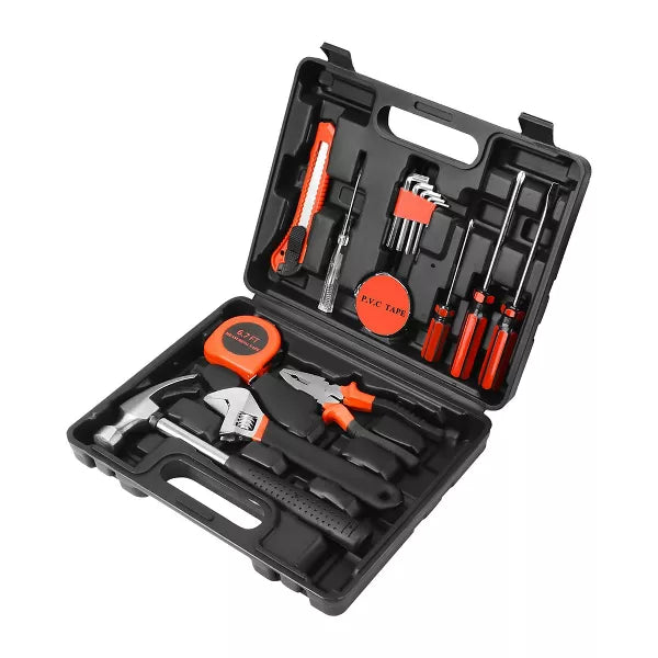 Household Tool Set 16-Piece | Compact DIY Kit | Pursteel