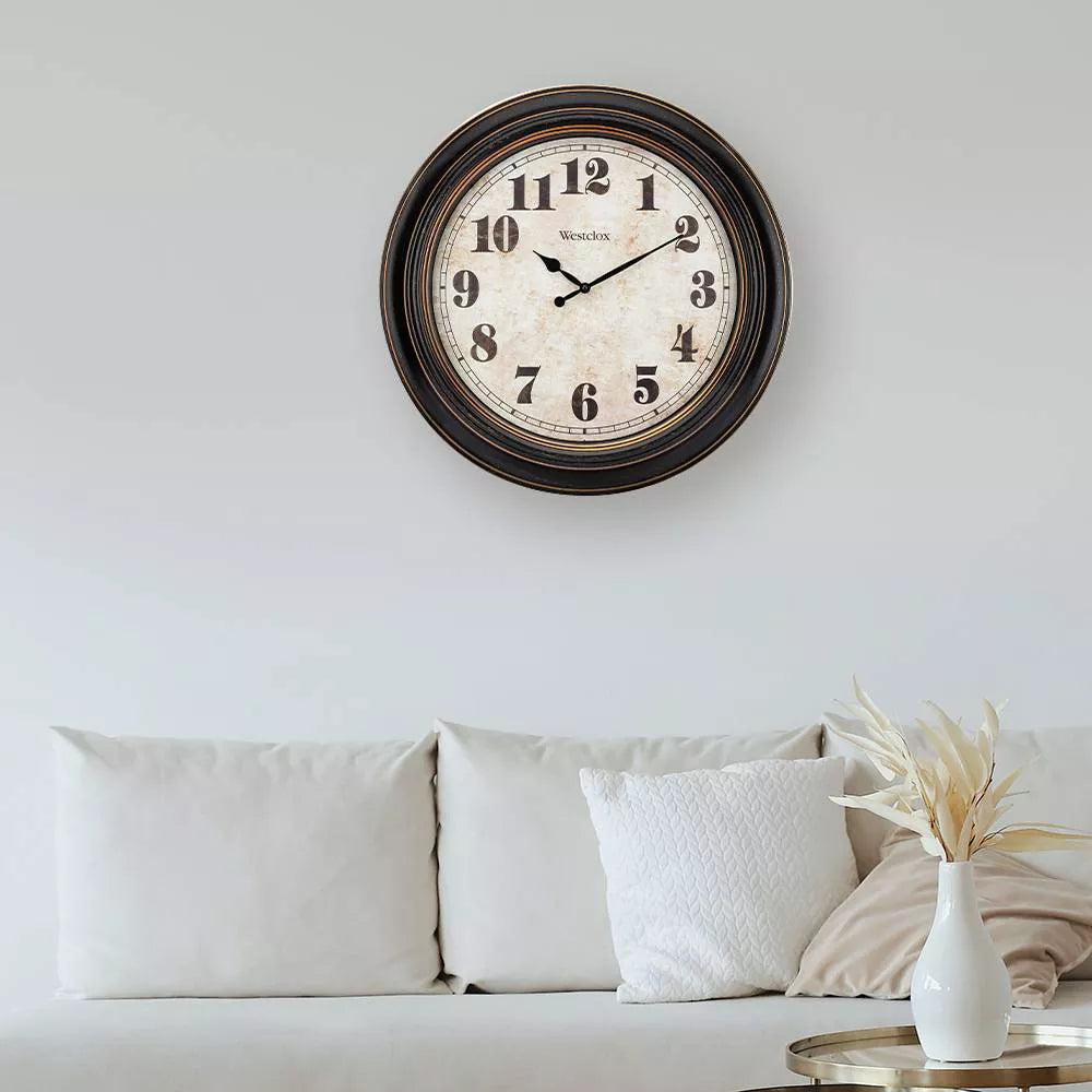 Arabic Dial Wall Clock 24" Westclox