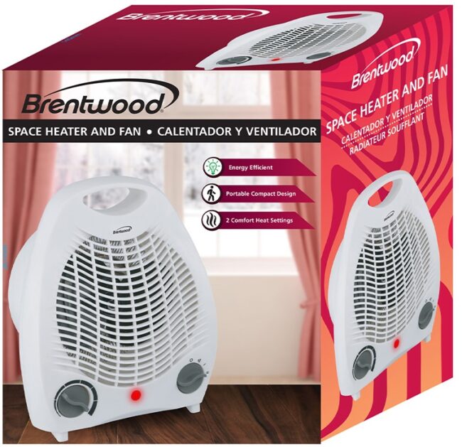 Space Heater & Fan Brentwood