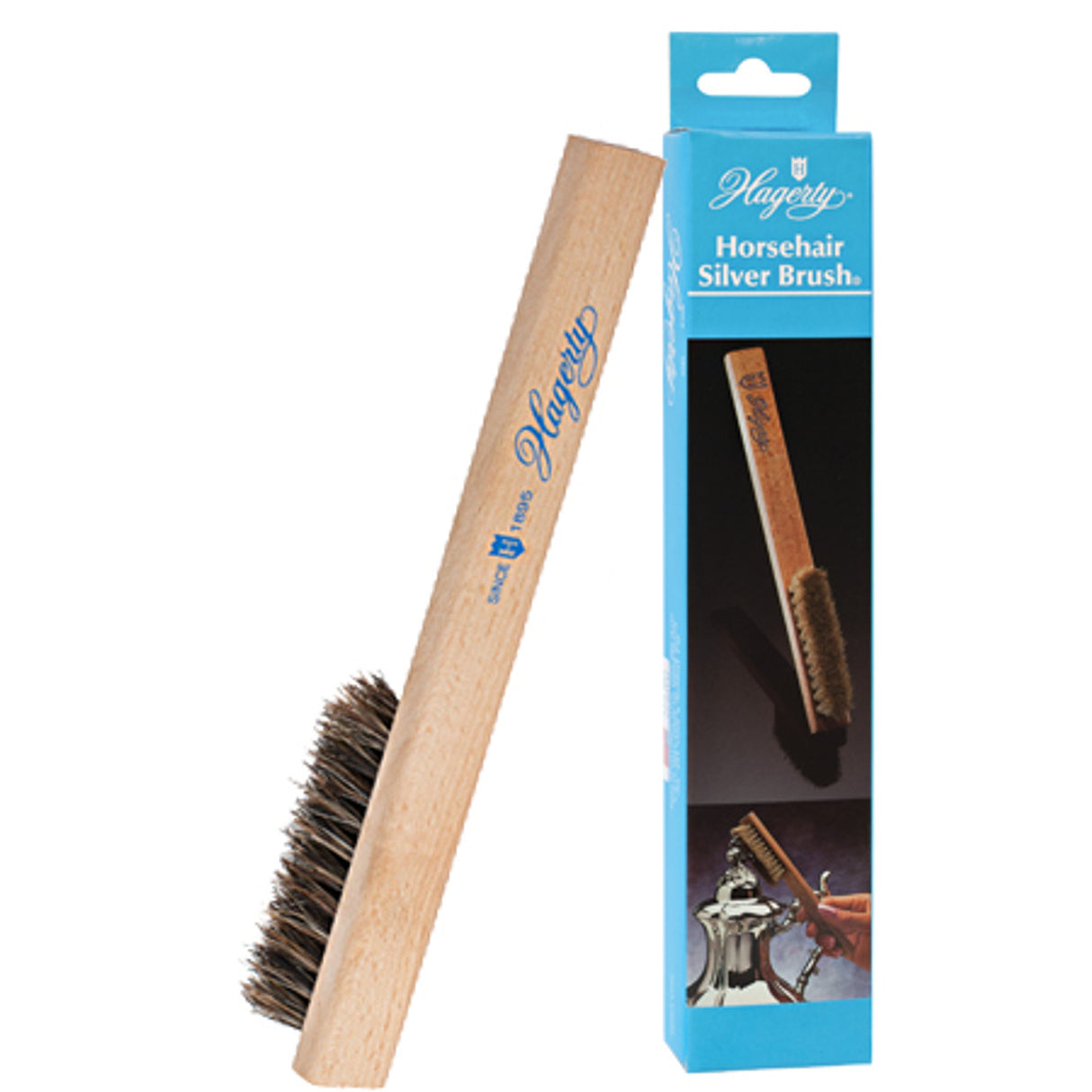 Horsehair Silver Brush Hagerty