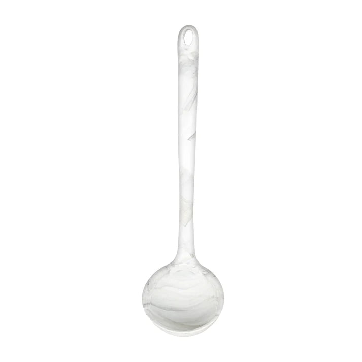 Silicone Ladle in White Marble Pattern | 13 inch | Better Houseware