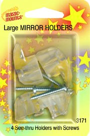 Large Plastic Mirror Holders Magic Mount