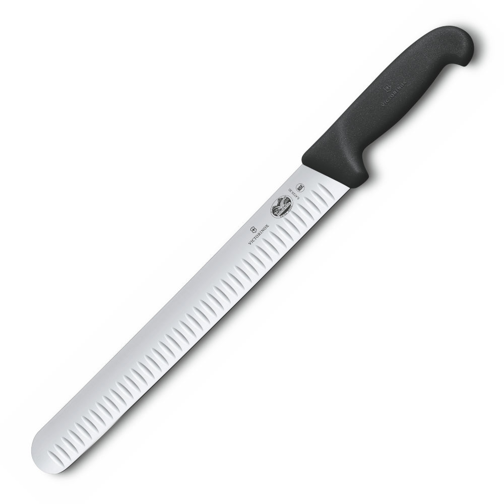 Victorinox 12" Slicing Knife | Black Fibrox Handle | Round Tip
