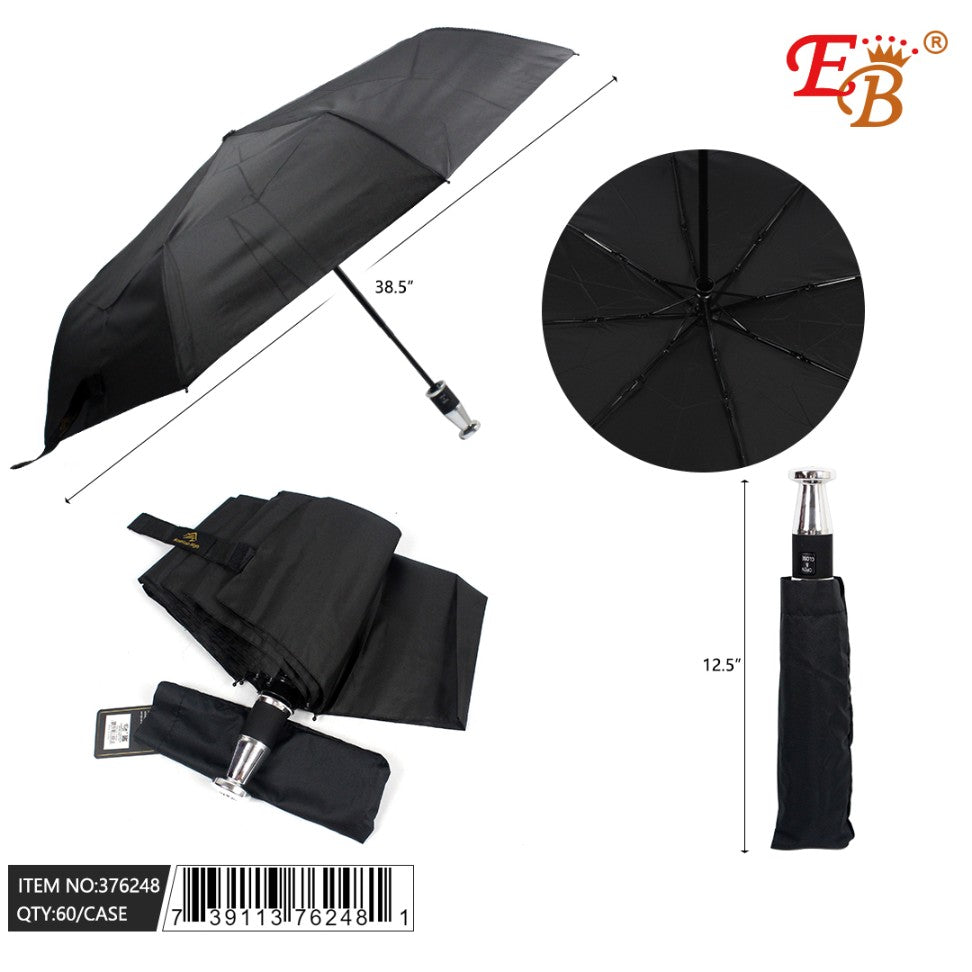 Black Umbrella Auto Open-Close Mountain High
