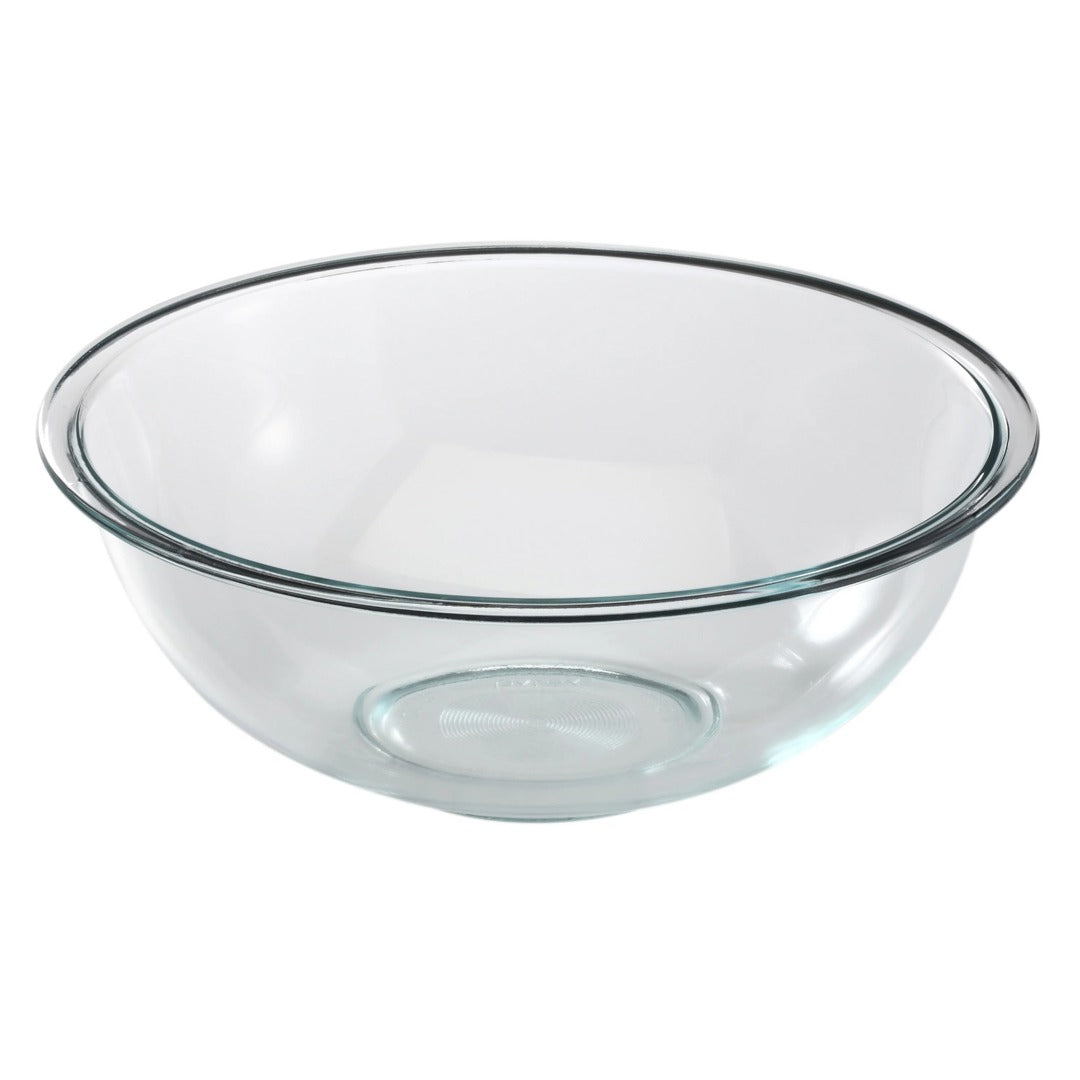 Pyrex Glass Mixing Bowl | 2.5-Quart | Round | Transparent