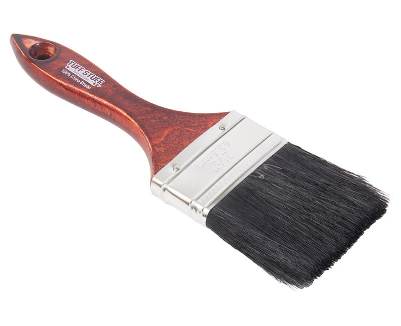 Black China Bristle Paint Brush 2-1/2"